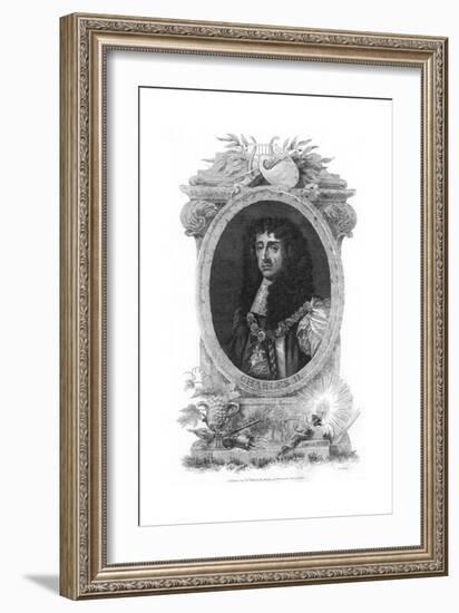 Charles II, King of England, Scotland and Ireland-Rhodes-Framed Giclee Print