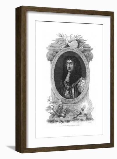 Charles II, King of England, Scotland and Ireland-Rhodes-Framed Giclee Print