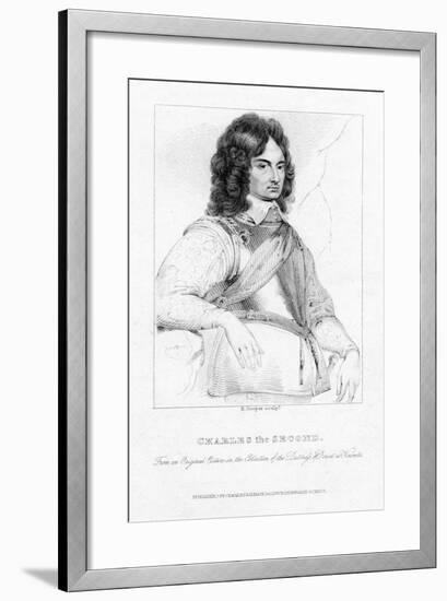 Charles II, King of England, Scotland and Ireland-R Cooper-Framed Giclee Print