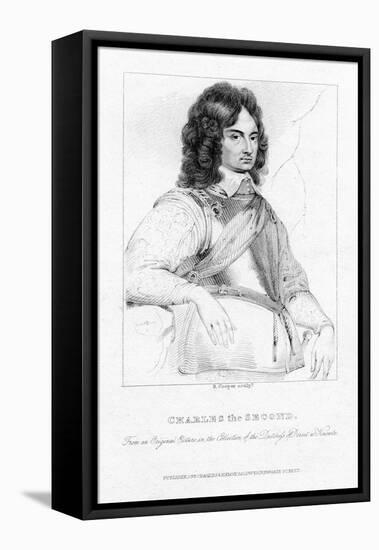 Charles II, King of England, Scotland and Ireland-R Cooper-Framed Premier Image Canvas