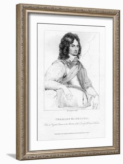 Charles II, King of England, Scotland and Ireland-R Cooper-Framed Giclee Print