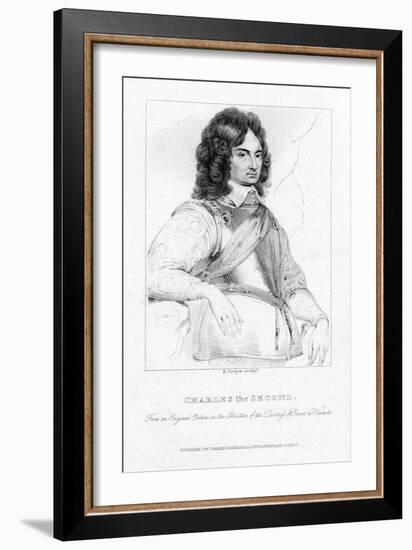 Charles II, King of England, Scotland and Ireland-R Cooper-Framed Giclee Print