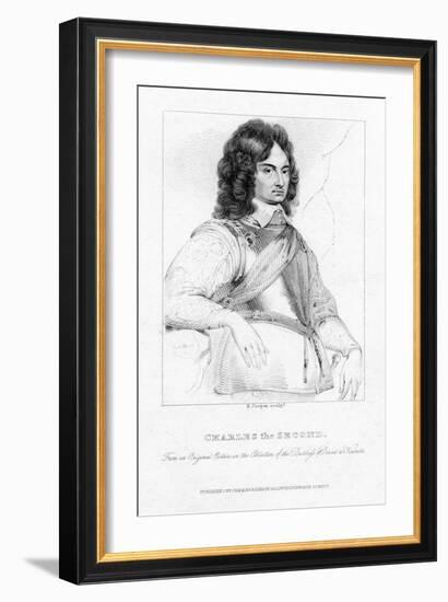 Charles II, King of England, Scotland and Ireland-R Cooper-Framed Giclee Print