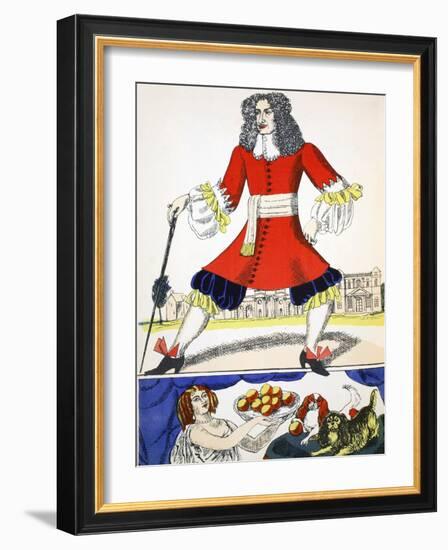 Charles II, King of Great Britain and Ireland from 1660, (1932)-Rosalind Thornycroft-Framed Giclee Print