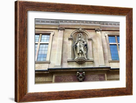 Charles II on Custom House, Kings Lynn, Norfolk-Peter Thompson-Framed Photographic Print