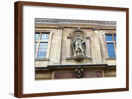 Charles II on Custom House, Kings Lynn, Norfolk-Peter Thompson-Framed Photographic Print