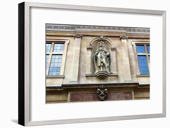 Charles II on Custom House, Kings Lynn, Norfolk-Peter Thompson-Framed Photographic Print