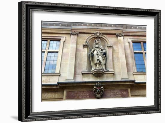 Charles II on Custom House, Kings Lynn, Norfolk-Peter Thompson-Framed Photographic Print