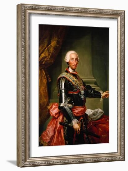 Charles III of Spain, C. 1761-Anton Raphael Mengs-Framed Giclee Print