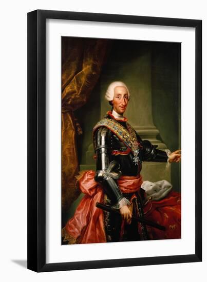 Charles III of Spain, C. 1761-Anton Raphael Mengs-Framed Giclee Print