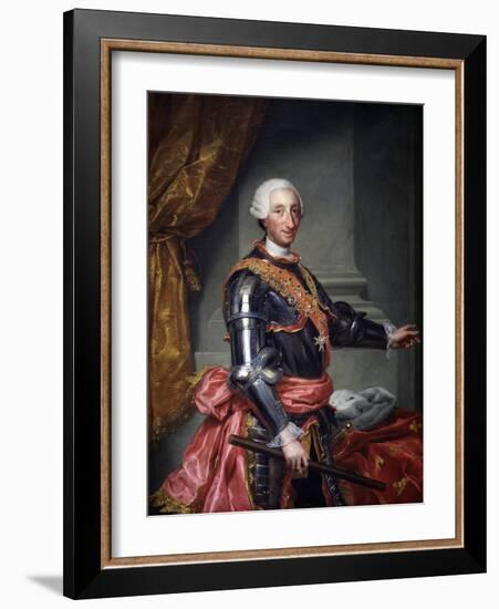 Charles III of Spain, Ca 1761-Anton Raphael Mengs-Framed Giclee Print