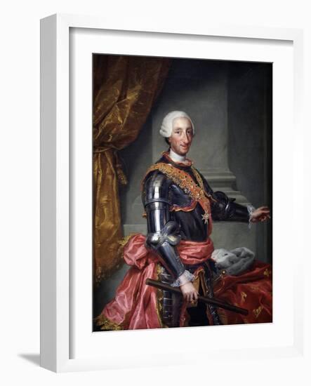 Charles III of Spain, Ca 1761-Anton Raphael Mengs-Framed Giclee Print