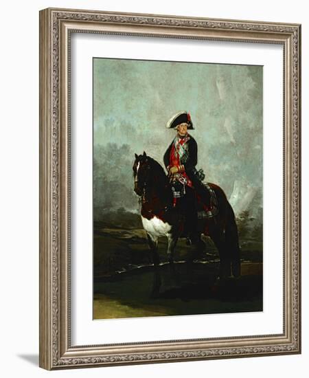 Charles IV on Horseback-Suzanne Valadon-Framed Giclee Print