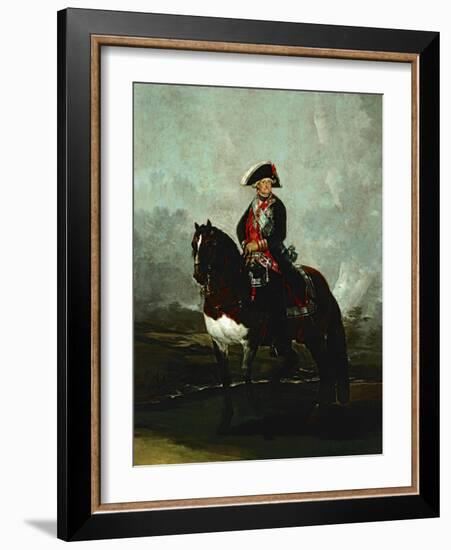 Charles IV on Horseback-Suzanne Valadon-Framed Giclee Print