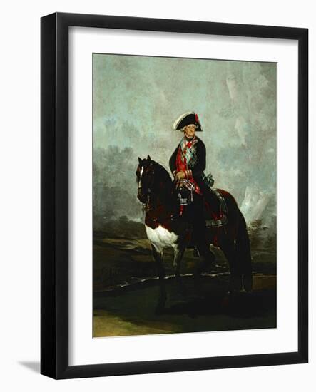 Charles IV on Horseback-Suzanne Valadon-Framed Giclee Print