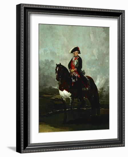 Charles IV on Horseback-Suzanne Valadon-Framed Giclee Print