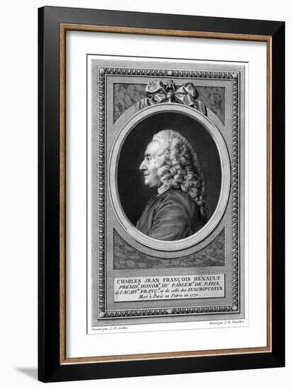 Charles J F Henault-C N Cochin-Framed Art Print