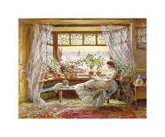 Reading by the Window, Hastings-Charles James Lewis-Framed Giclee Print