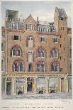 View of a House in West Smithfield Facing the Meat Market, City of London, 1871-Charles James Richardson-Giclee Print