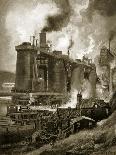 The Birth of the Giant of Modern Industry, Illustration from 'Newnes Pictor-Charles John De Lacy-Framed Giclee Print
