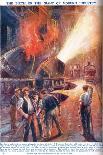 The Birth of the Giant of Modern Industry, Illustration from 'Newnes Pictor-Charles John De Lacy-Framed Giclee Print