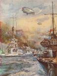 'The Surrender of the German High Seas Fleet', 1918 (1919)-Charles John De Lacy-Framed Giclee Print
