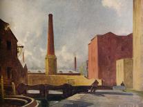 'Lock Gates, Blackburn', 1928 (1931)-Charles John Holmes-Framed Premier Image Canvas