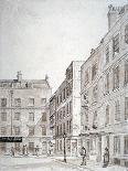 Exterior View of the Italian Opera House, Haymarket, 18th Century-Charles John Smith-Mounted Giclee Print