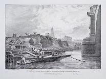 London Bridge, London, 1832-Charles Joseph Hullmandel-Giclee Print