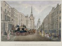 Temple Bar, London, 1837-Charles Joseph Hullmandel-Framed Giclee Print