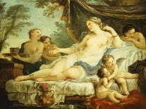 Venus and Adonis, C.1740 (Oil on Canvas)-Charles Joseph Natoire-Giclee Print