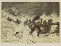 Landing Survivors from a Wreck at Caister, Near Great Yarmouth-Charles Joseph Staniland-Giclee Print