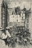 Rue Des Pretres-St Séverin, 1915-Charles Jouas-Framed Giclee Print