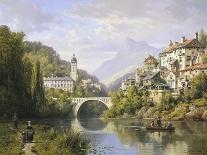 View of the Johannisberg, Austria-Charles Kuwasseg-Framed Giclee Print
