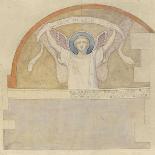 Etude pour un ange portant un phylactère intitulé Gloria in excelsis deo-Charles Lameire-Giclee Print