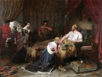 The Census of April the 8Th, 1861 (Oil on Canvas)-Charles Landseer-Premier Image Canvas