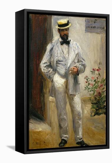 Charles Le Coeur, Architect and Friend of the Painter, 1874-Pierre-Auguste Renoir-Framed Premier Image Canvas