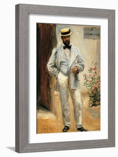 Charles Le Coeur-Pierre-Auguste Renoir-Framed Art Print