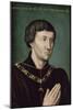 Charles Le Téméraire, duc de Bourgogne en 1467 (1433-1477), vers 1475, portant le collier de-null-Mounted Giclee Print