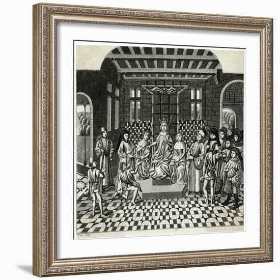 Charles, Lesage, Froissart-J Harris-Framed Art Print