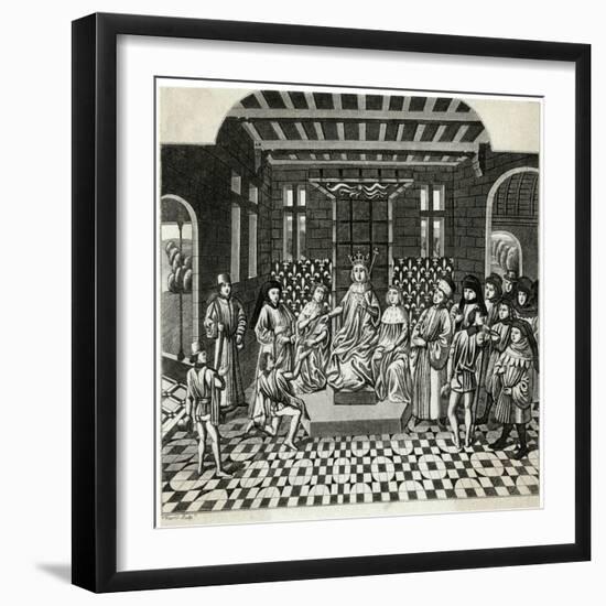 Charles, Lesage, Froissart-J Harris-Framed Art Print