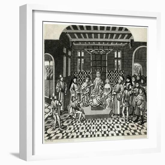 Charles, Lesage, Froissart-J Harris-Framed Art Print