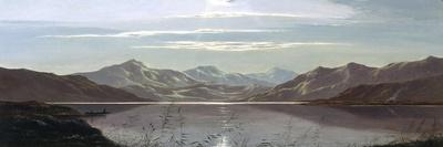 Fishing on the Lake-Charles Leslie-Framed Giclee Print