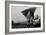 Charles Lindbergh (1902-1974) American Aviator in Front of His Plane Spirit of Saint Louis-null-Framed Photo