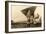 Charles Lindbergh and Plane-null-Framed Premium Giclee Print