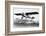 Charles Lindbergh in the "Spirit of St. Louis" Sets off from New York-null-Framed Photographic Print