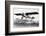 Charles Lindbergh in the "Spirit of St. Louis" Sets off from New York-null-Framed Photographic Print