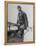 Charles Lindbergh Make His Departure Back to Paris Following His Flight to Croydon Airport-null-Framed Premier Image Canvas