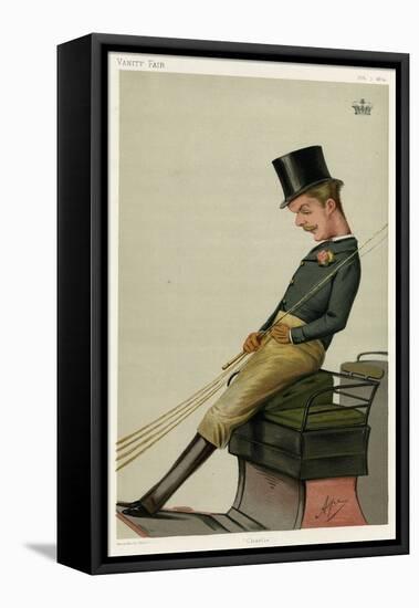 Charles, Lord Carrington-Carlo Pellegrini-Framed Stretched Canvas