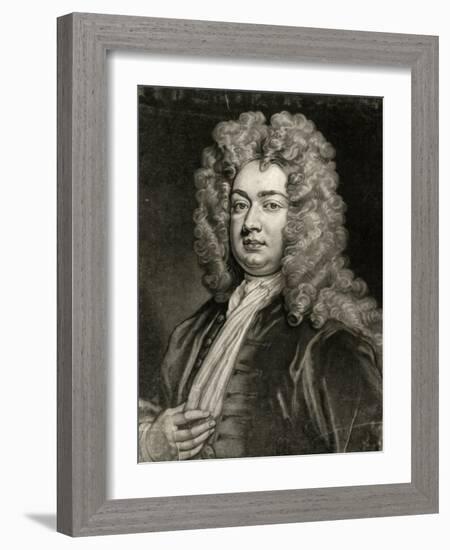 Charles Lord Cornwallis-Godfrey Kneller-Framed Art Print